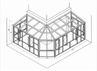 陽(yáng)光多折面陽(yáng)光房